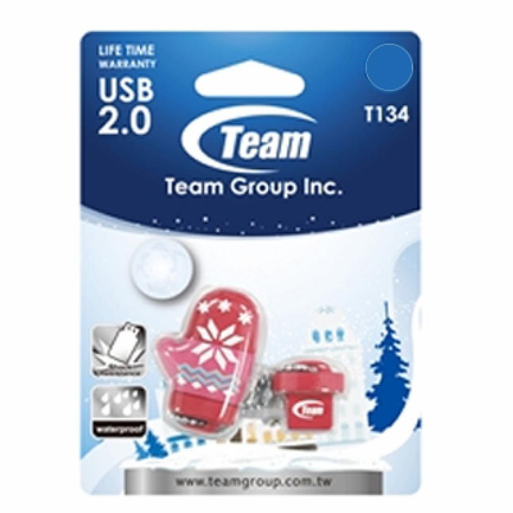 USB флеш накопичувач Team 16Gb T134 pink (TT13416GK01) - зображення 2