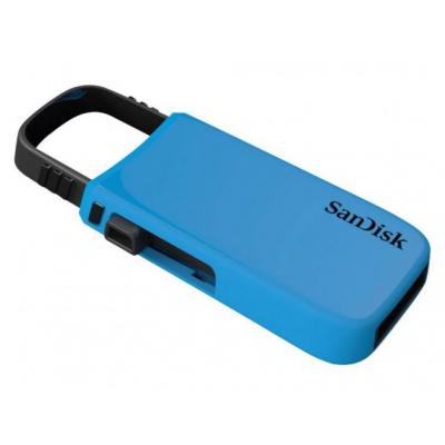 USB флеш накопичувач SanDisk 16GB Cruzer U Blue USB 2.0 (SDCZ59-016G-B35BZ) - зображення 2