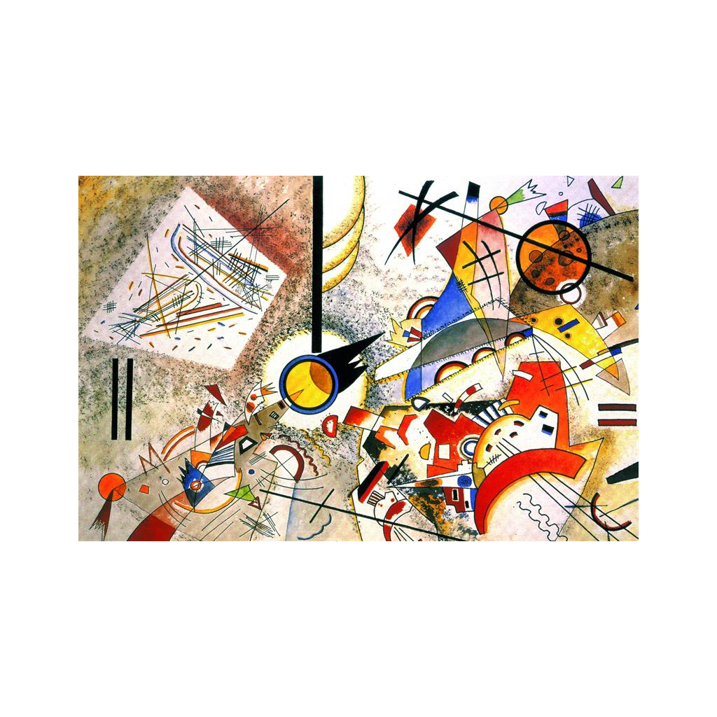 Пазл Piatnik Гамірна акварель Василь Кандинський, 1000 елементів (PT-539640) - зображення 2