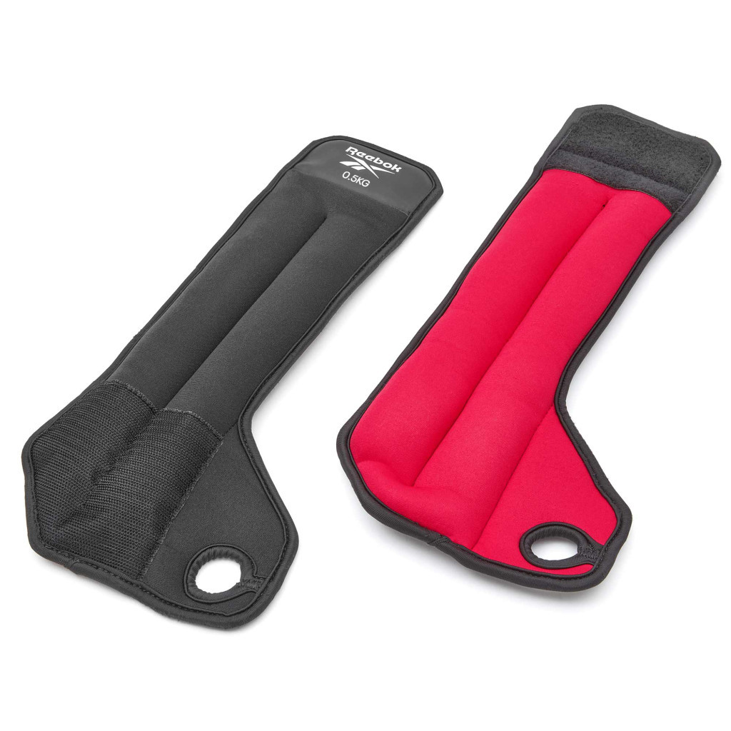 Обважнювач Reebok Wrist Weights чорний, червоний RAWT-11210 0.5 кг (885652020534) - picture 4