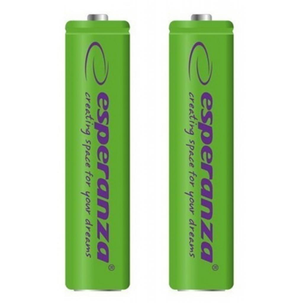 Акумулятор Esperanza AAA 1000mAh Ni-MH * 2 green (EZA101G) - зображення 1