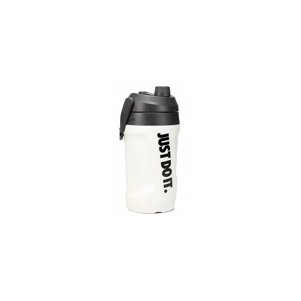 Пляшка для води Nike Fuel Jug 64 OZ білий, антрацит, чорний 1893 мл N.100.3111.153.64 (887791410641) - зображення 1