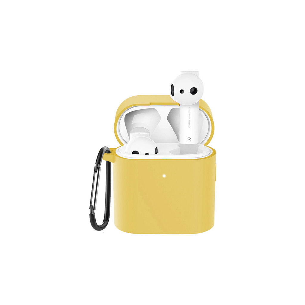 Чохол для навушників BeCover Silicon для Xiaomi Mi Air 2 / Air 2s Yellow (705673) - зображення 1