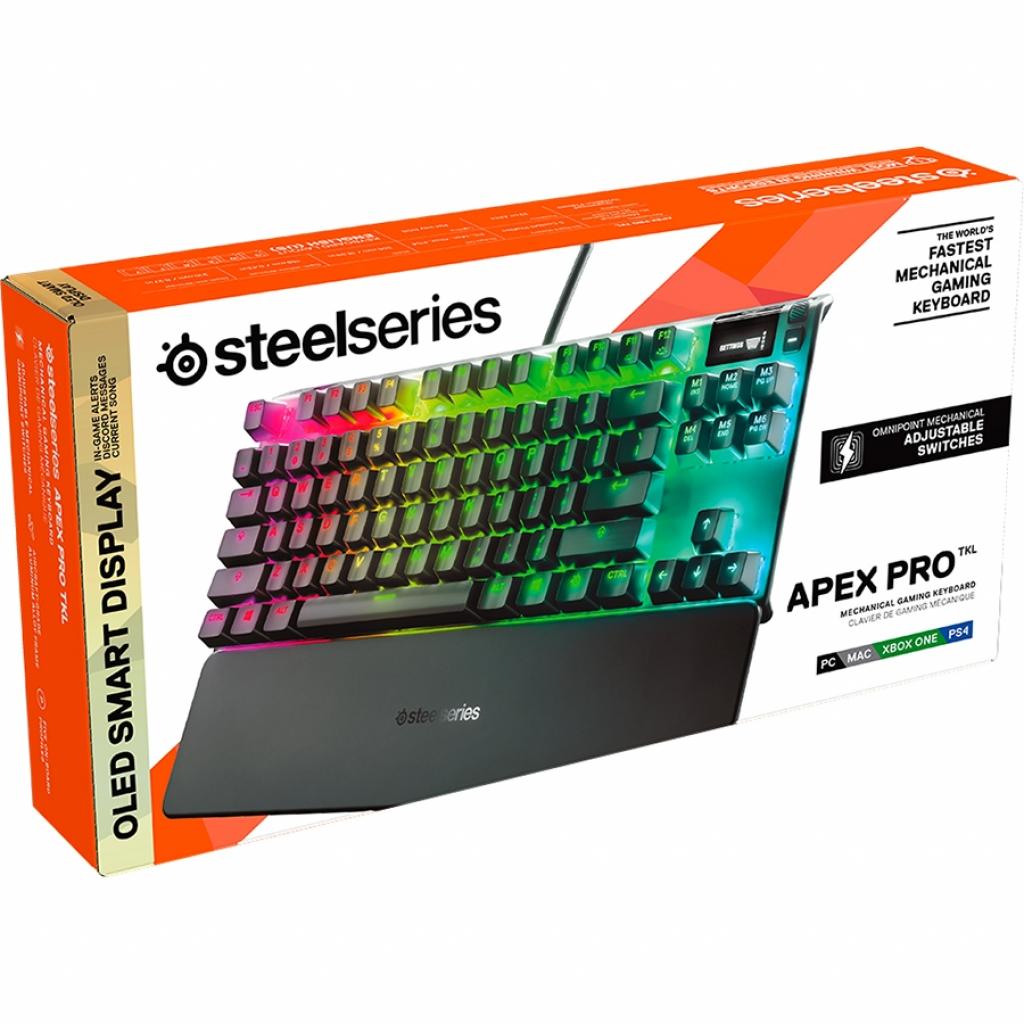 Клавіатура SteelSeries Apex Pro TKL (64734) - зображення 6