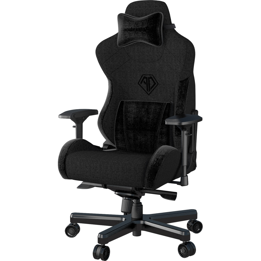 Крісло ігрове Anda Seat T-Pro 2 Size XL Black (AD12XLLA-01-B-F) - зображення 1
