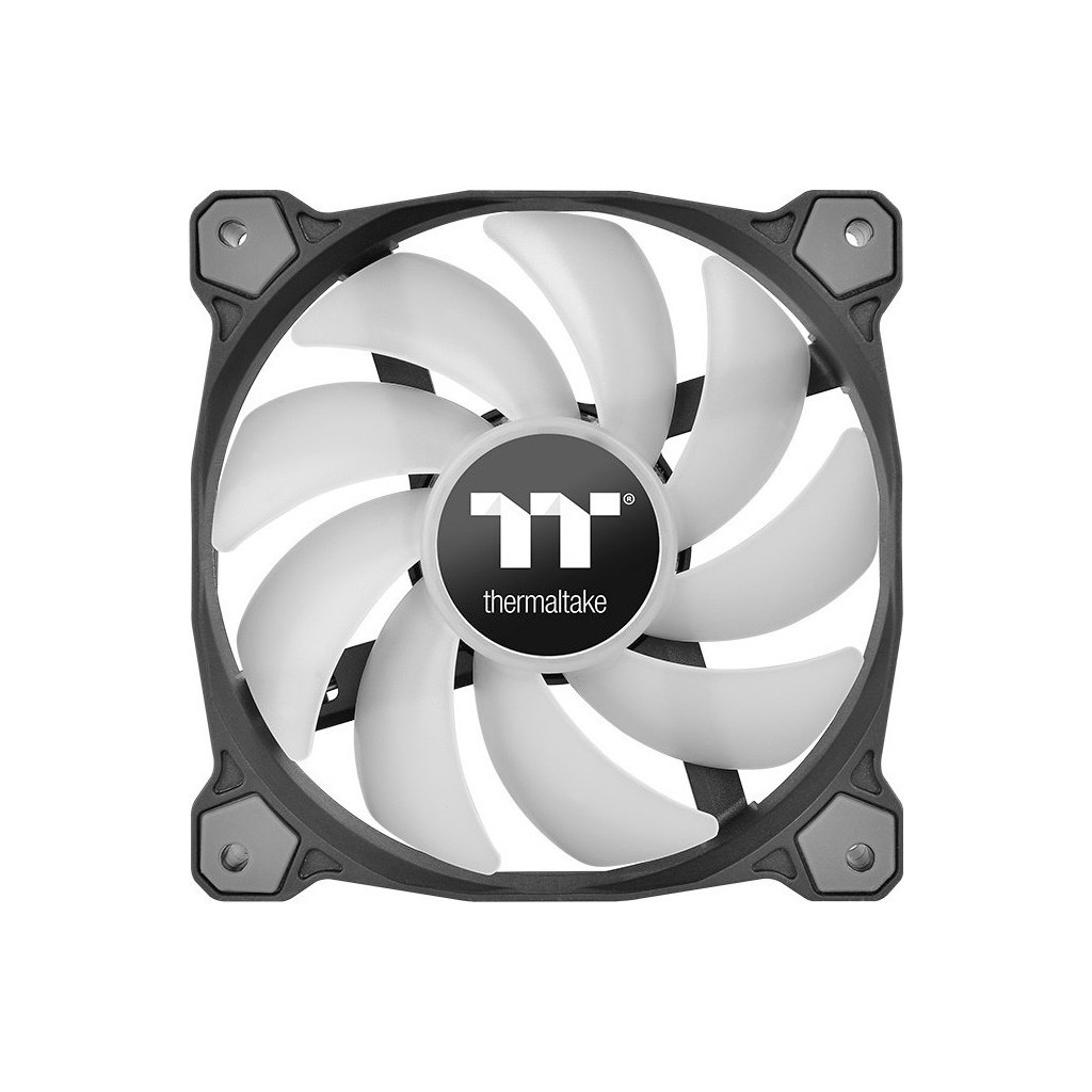 Кулер до корпусу ThermalTake Pure Plus RGB 12 Radiator Fan TT Premium Edition 3Pack/Fan/120 (CL-F063-PL12SW-A) - зображення 4