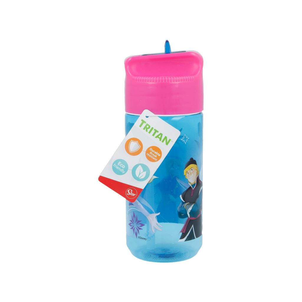 Поїльник-непроливайка Stor Disney - Frozen Iridescent Aqua, Tritan Hydro Bottle 430 ml (Stor-17936) - изображение 1