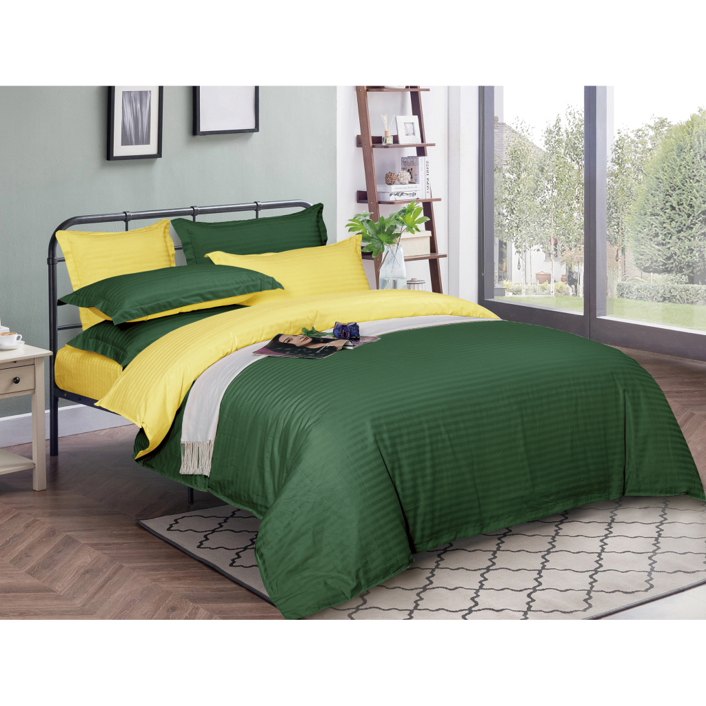 Постільна білизна MirSon Satin Stripe 30-0017 + 30-0003 Kleiton 110х140 Дитяча (2200005247259) - зображення 1