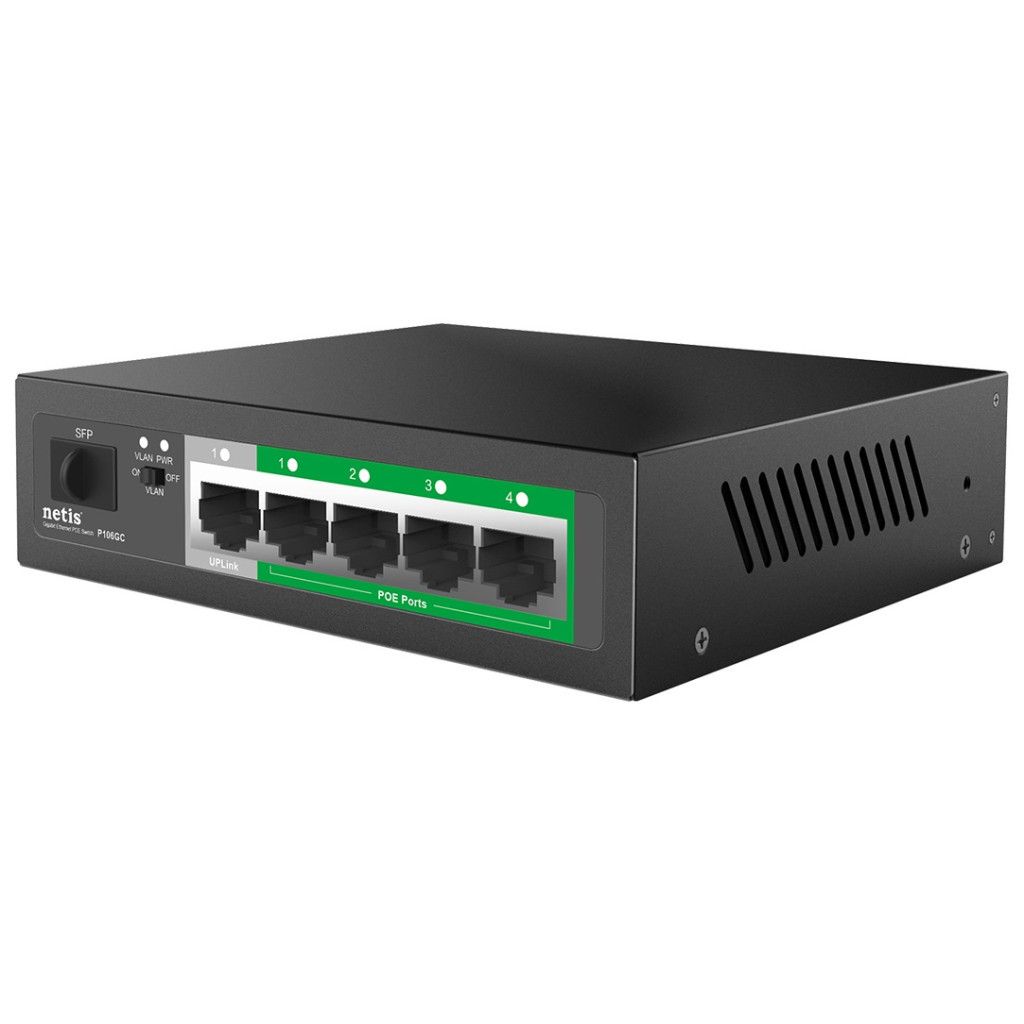 Комутатор мережевий Netgear P106GC - зображення 3