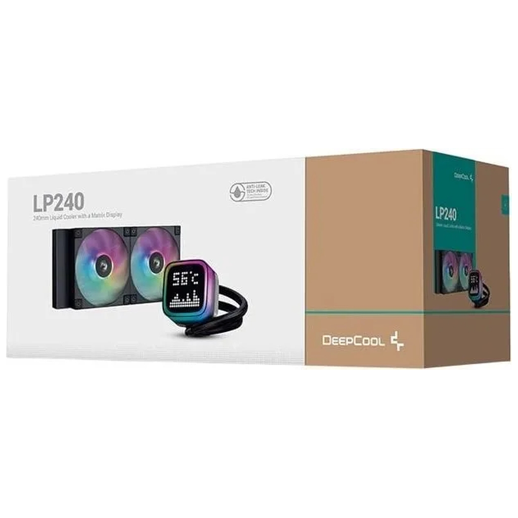 Система рідинного охолодження Deepcool LP240 ARGB Black (R-LP240-BKMSNC-G-1) - зображення 6