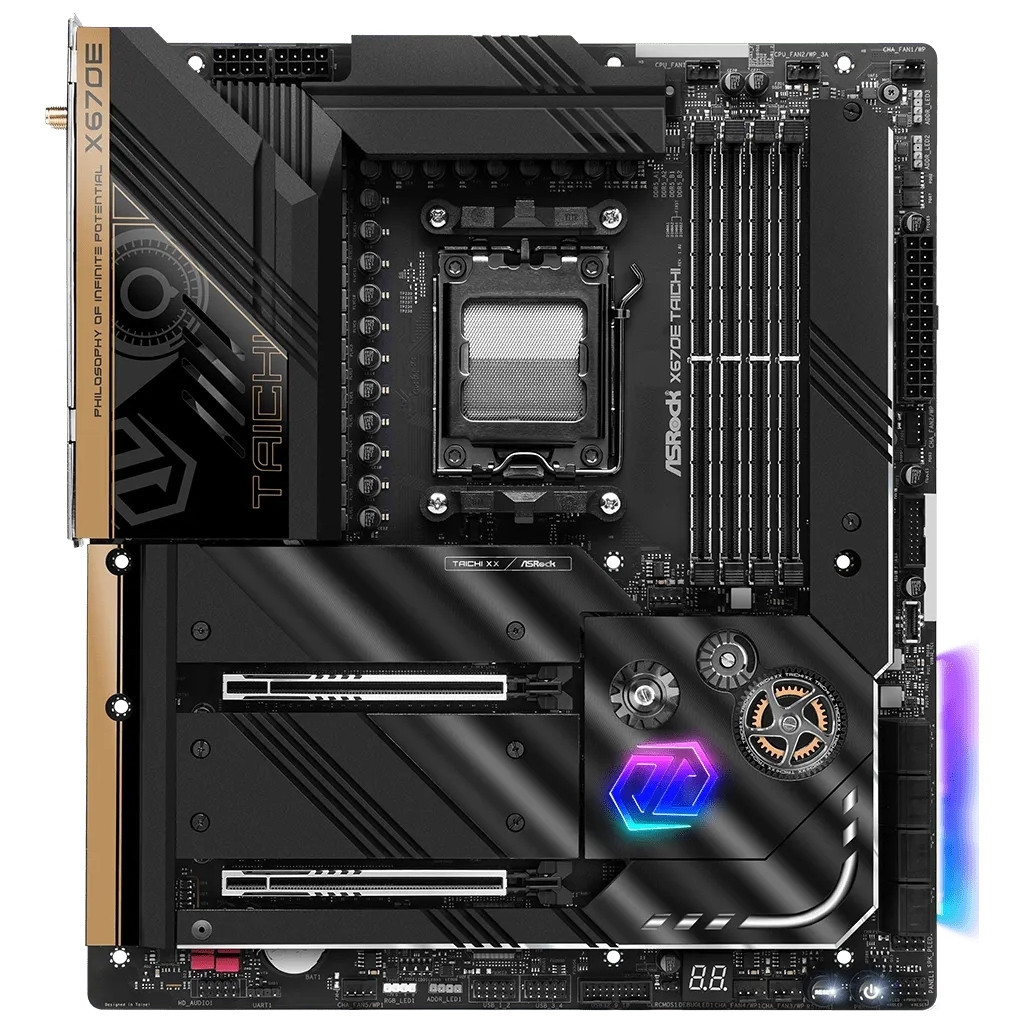 Материнська плата ASRock X670E TAICHI - зображення 2