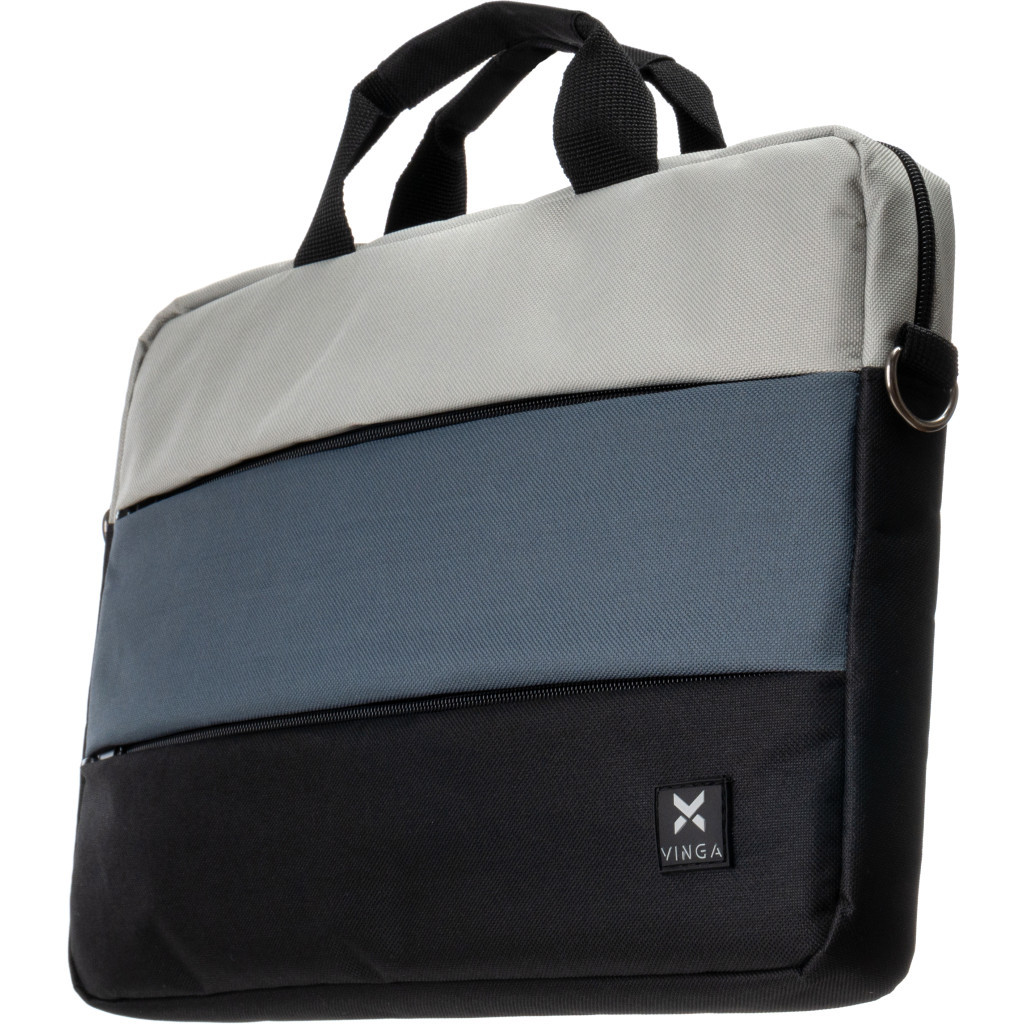 Сумка для ноутбука Vinga 15.6" NB1120 black/gray (NB1120BG) - зображення 3