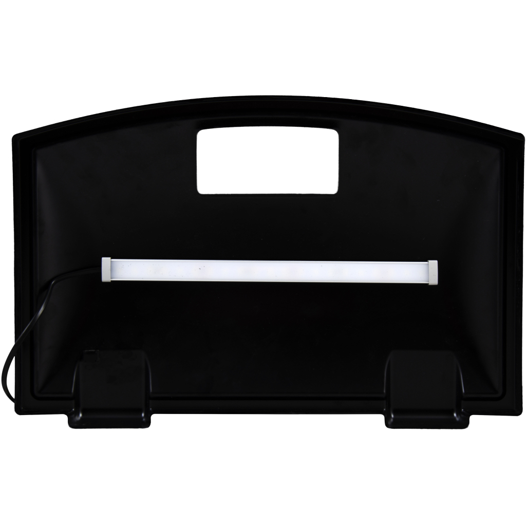 Кришка для акваріума Природа LED LIGHT 40х25 см овальна (4823082419395) - изображение 2