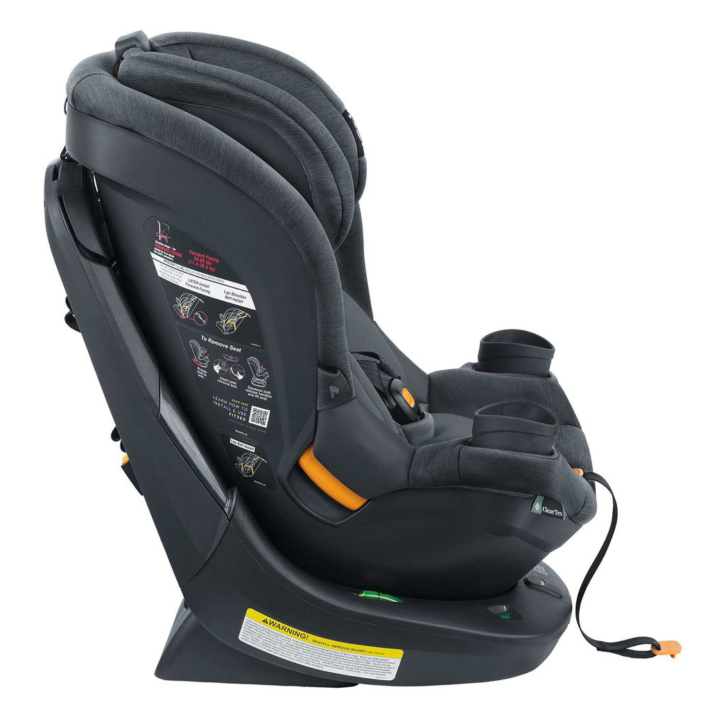 Автокрісло Chicco Fit360 ClearTex Темно-сіре (049796613377) (79690.04) - зображення 4