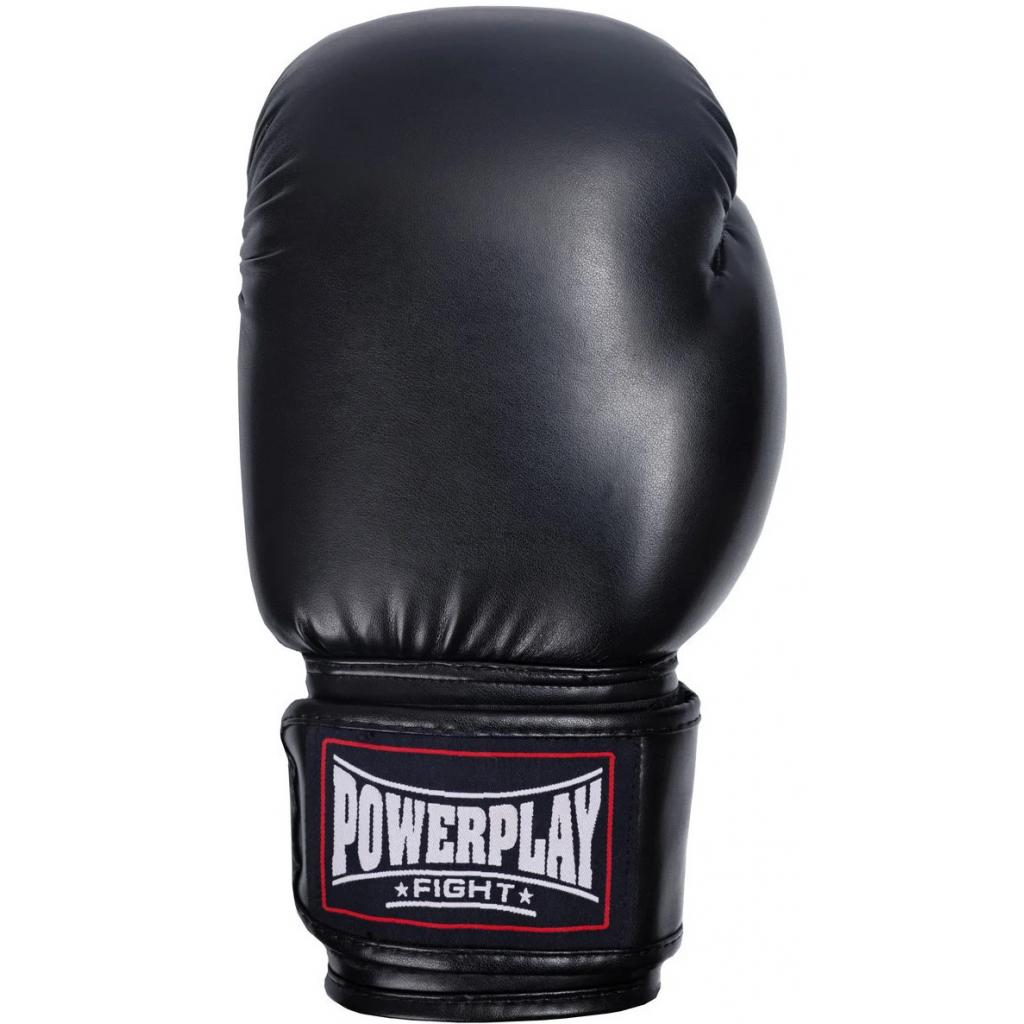 Боксерські рукавички PowerPlay 3004 12oz Black (PP_3004_12oz_Black) - зображення 4