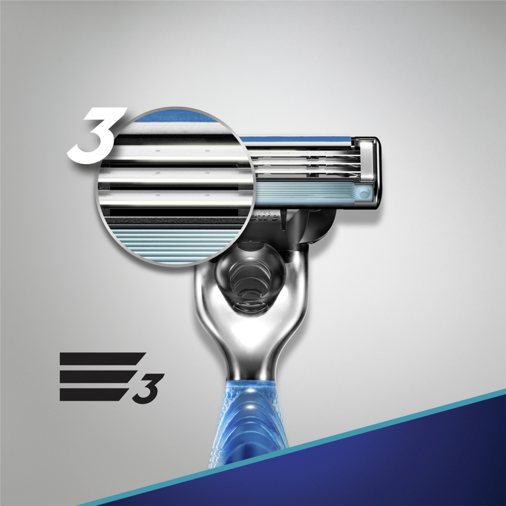 Бритва Gillette Mach3 Start з 3 змінними картриджами (7702018464005) - зображення 4