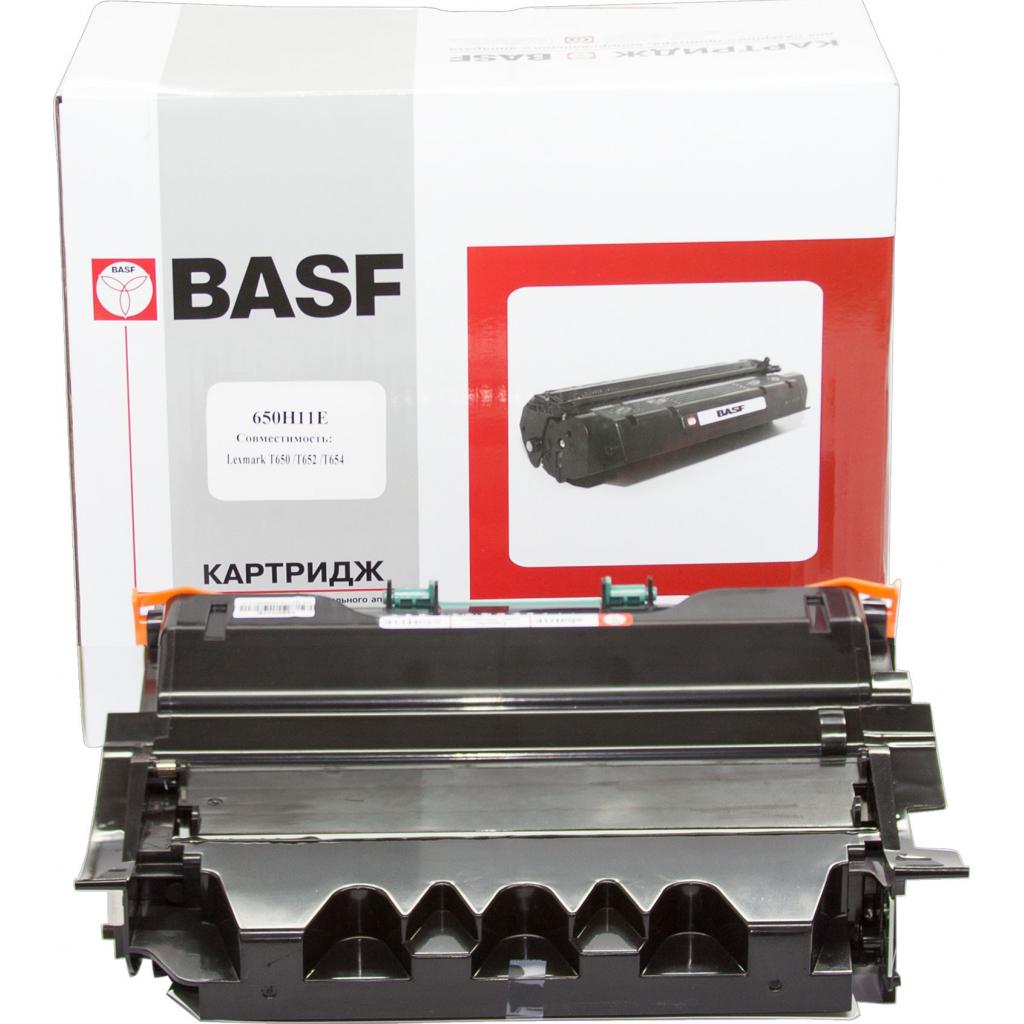 Тонер-картридж BASF Lexmark T650/T652/T654 Black (BASF-KT-T650H11E) - изображение 1