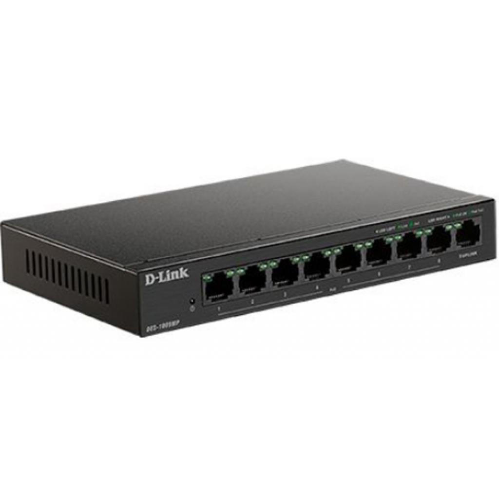 Комутатор мережевий D-Link DES-1009MP - зображення 3