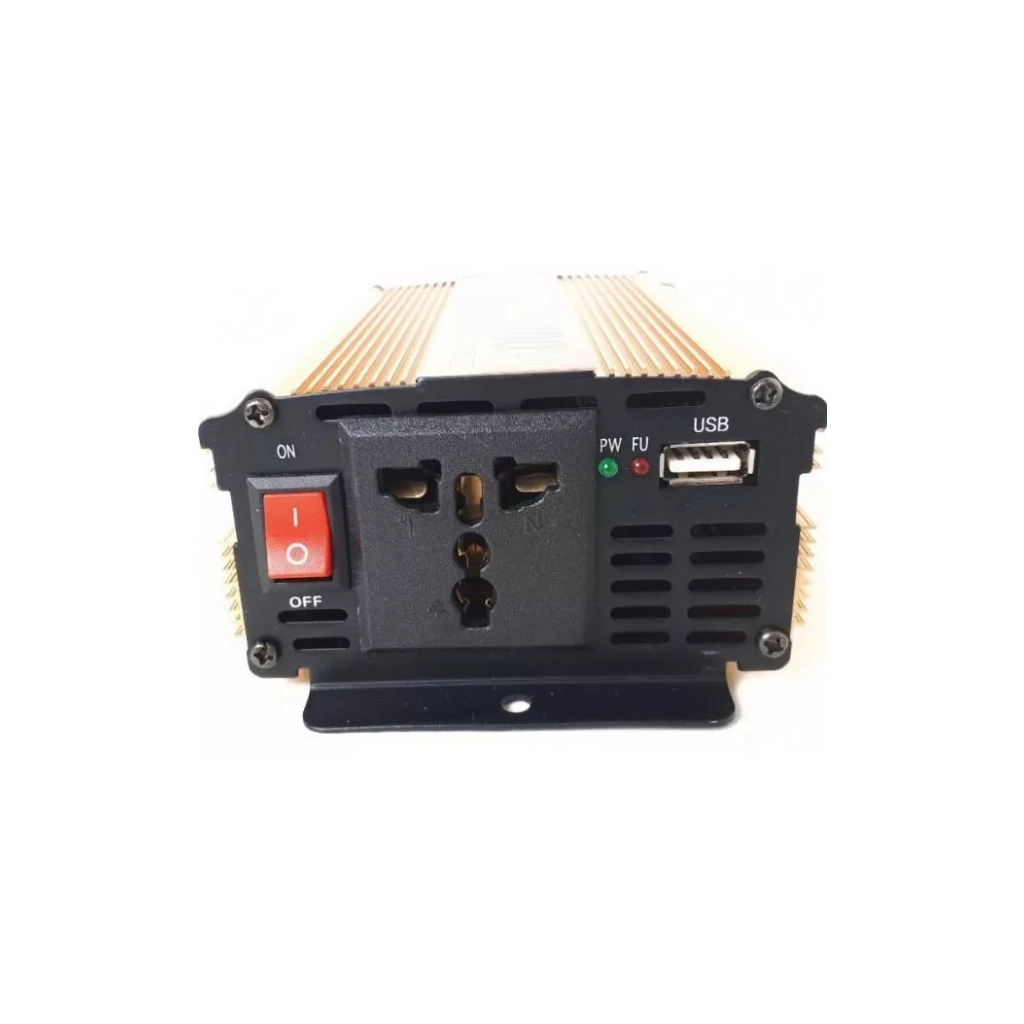 Автомобільний інвертор 12V/220V 2000ВА(1200Вт), approximate sinusoid Voltronic (YT-2000W-CI12V) - зображення 2