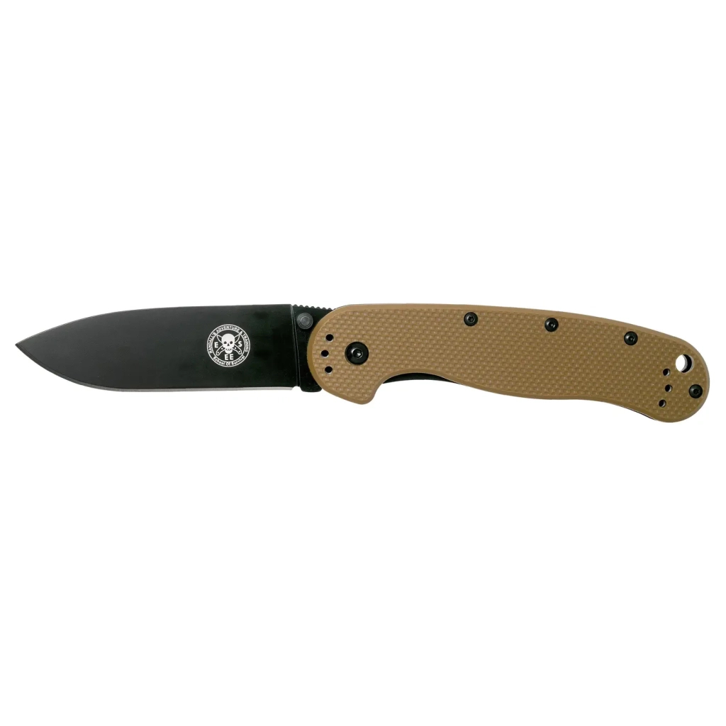 Ніж Esee Avispa Black Blade D2 Nylon Coyote brown (BRK1302CBB) - зображення 1