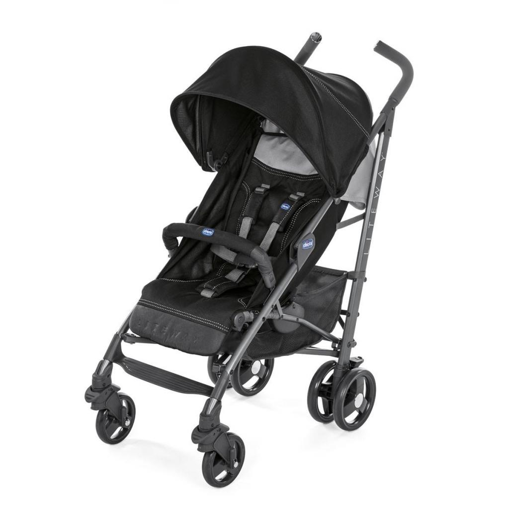 Коляска Chicco Lite Way 3 Top Чорна (79595.51) - изображение 1