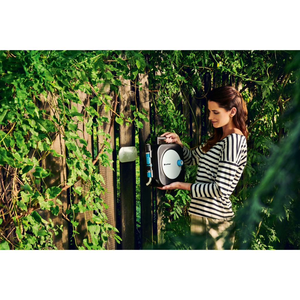 Шланг для поливу Cellfast на катушці ERGO XS, 10+2м, шланга 3/8", комплект конекторів та зрошувач ERGO (55-400) - изображение 5