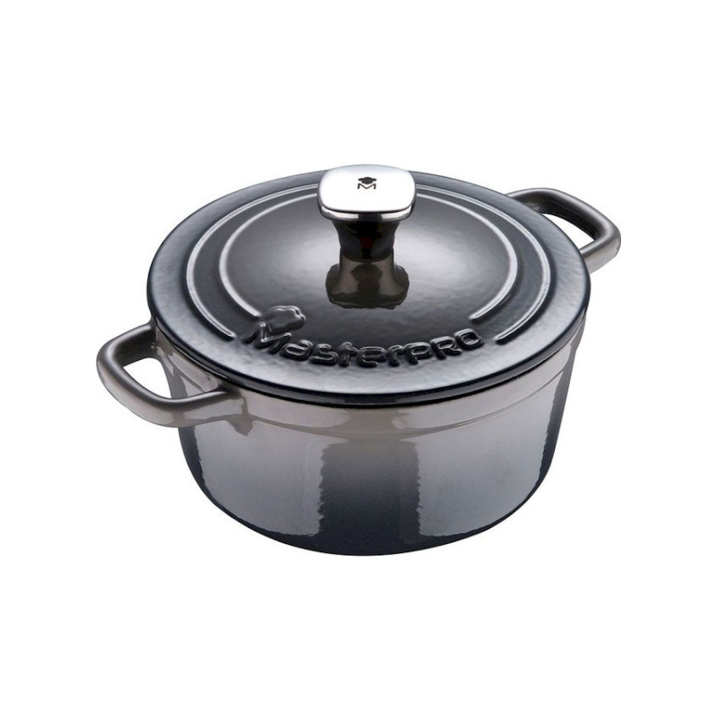 Каструля MasterPro Unique чавунна з кришкою 5,67 л (BGMP-3831) - зображення 1