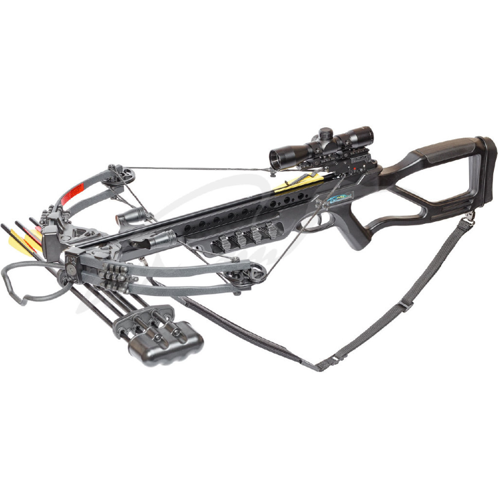 Арбалет Man kung блочный, винтовочного типа, Black (XB86BK-KIT) - зображення 1