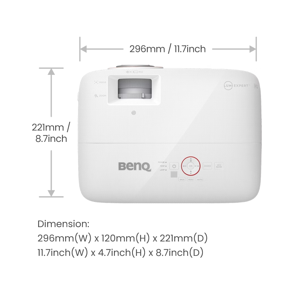 Проектор BenQ TH671ST (9H.JGY77.1HE) - зображення 8