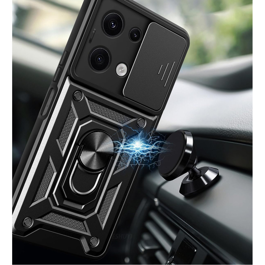 Чохол до мобільного телефона BeCover Military Xiaomi Redmi Note 13 5G Black (711030) - зображення 4