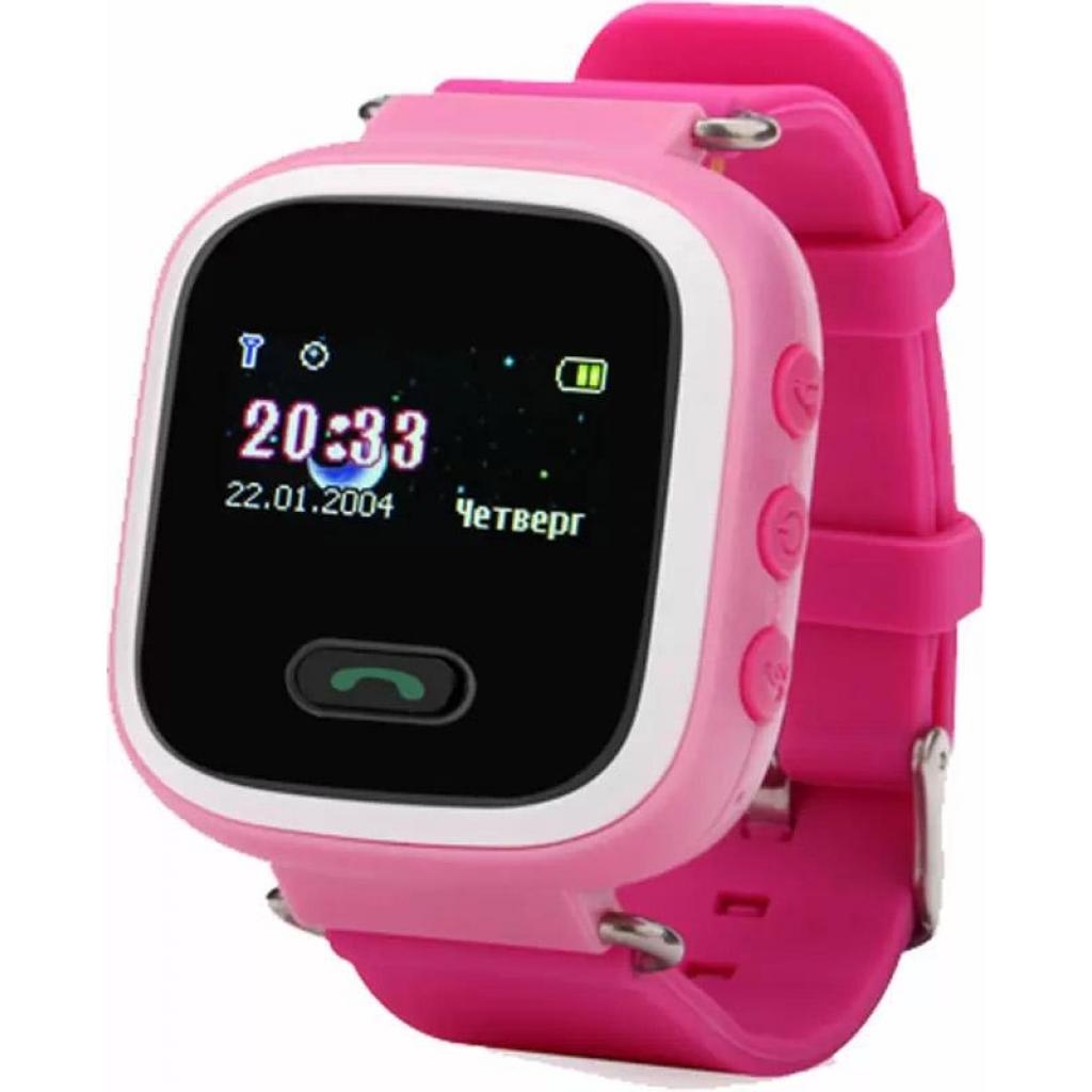 Смарт-годинник UWatch Q60 Kid smart watch Pink (F_50520) - зображення 1