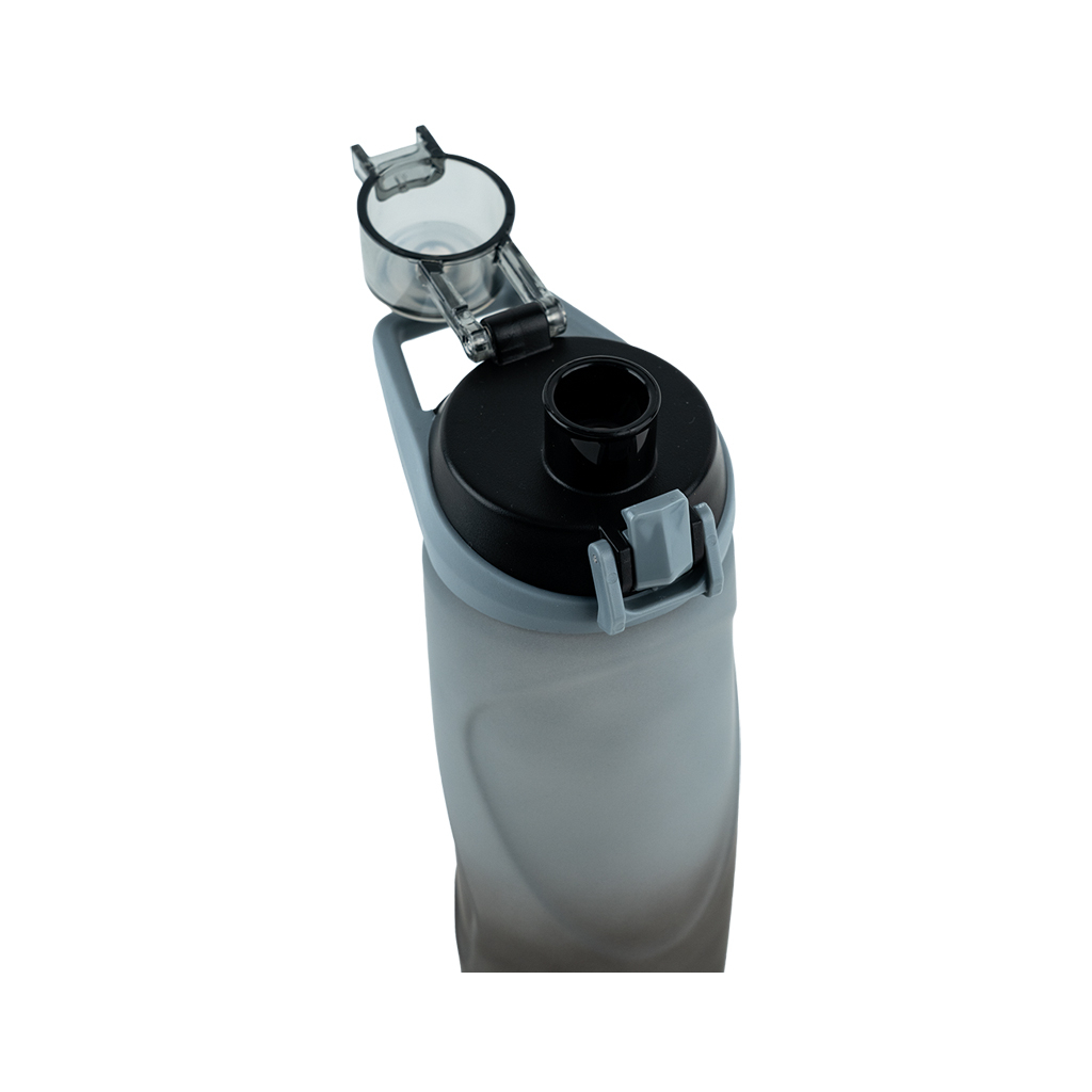 Поїльник-непроливайка Kite 760 мл, сіро-чорна (K24-1200-1) - зображення 3