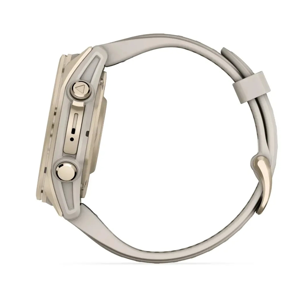 Смарт-годинник Garmin fenix 8 43mm, AMOLED, Saph, SftGldSS/FgGry, FogGry/DkSndbnd, GPS (010-02903-11/010-02903-18) - зображення 5