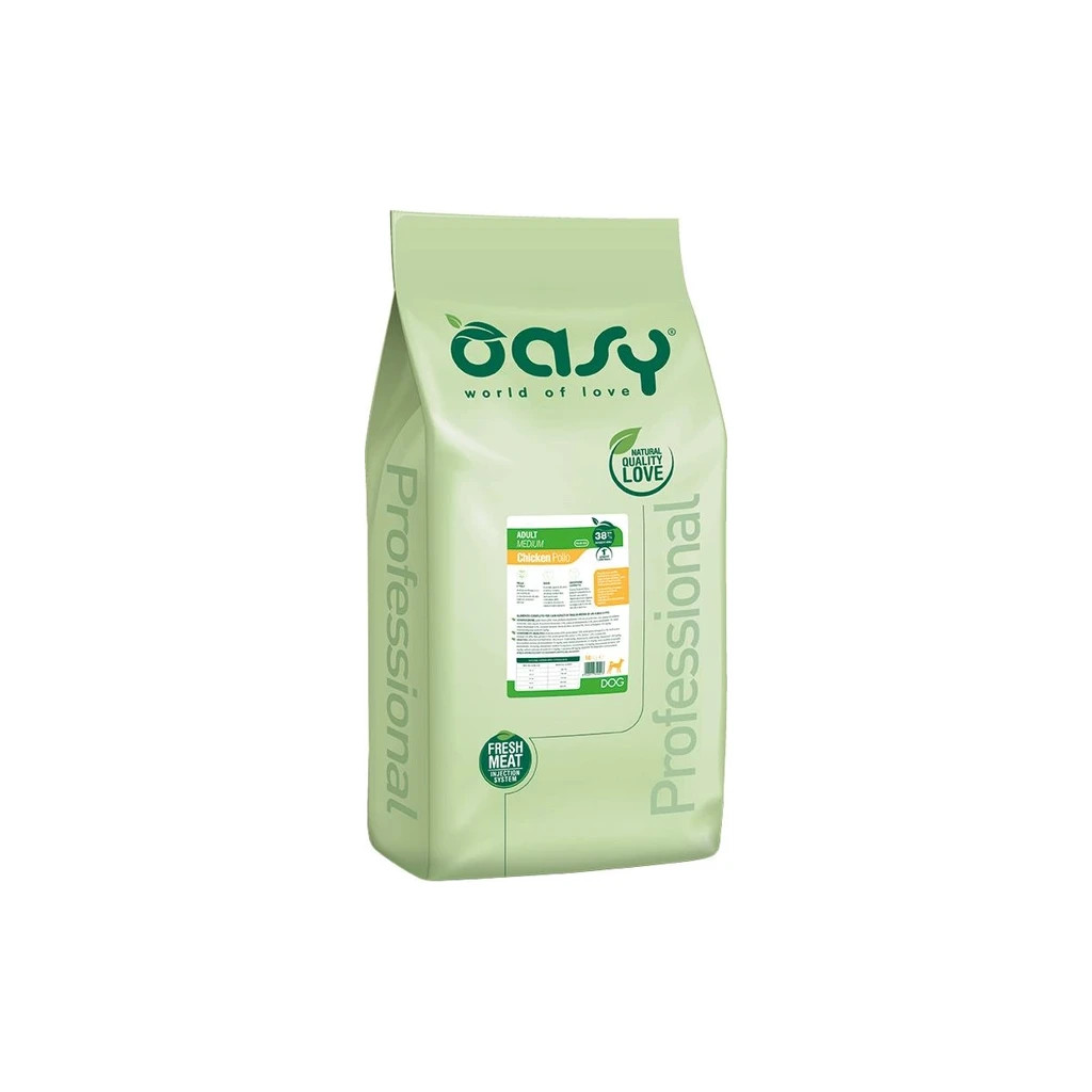 Сухий корм для собак OASY LIFESTAGE Adult Medium 18 кг (8053017349213) - зображення 1