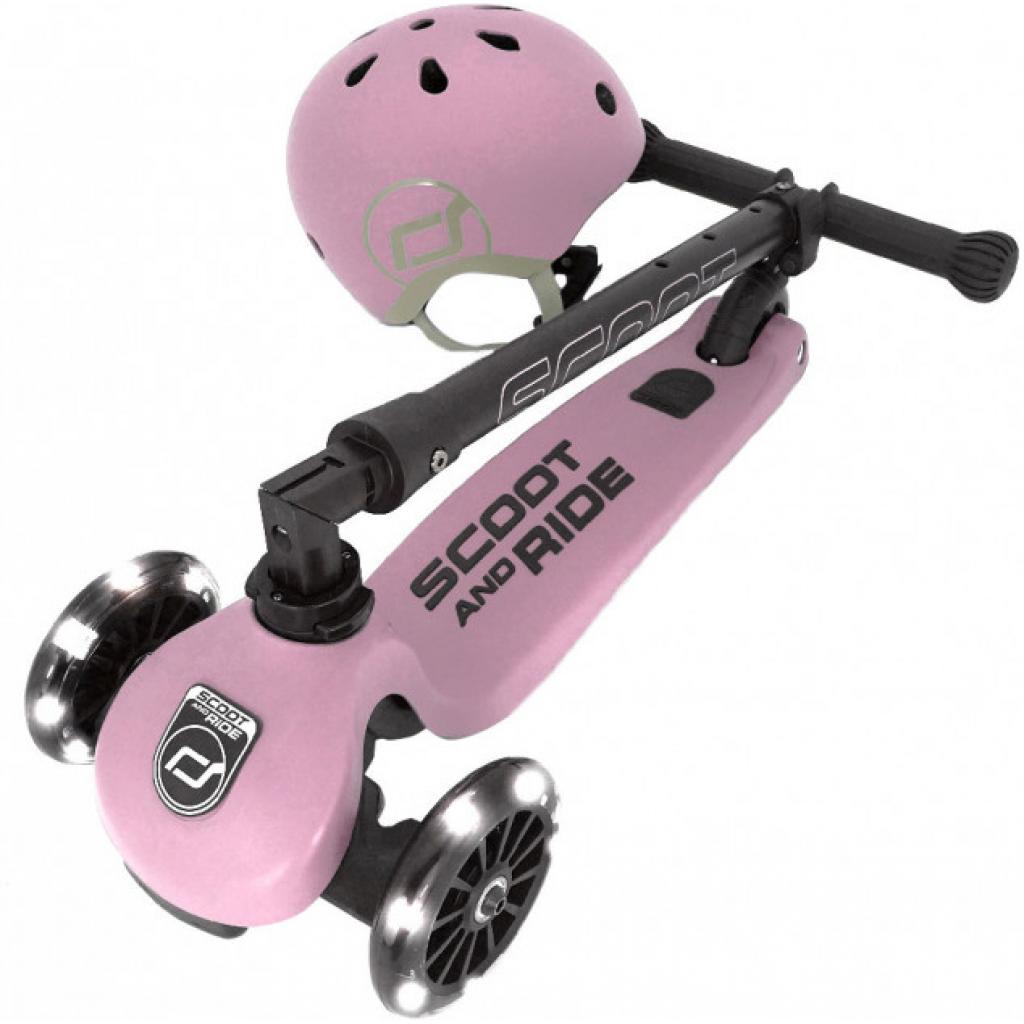 Самокат Scoot&Ride Highwaykick-3 пастельно-рожевий (SR-160630-ROSE) - зображення 4