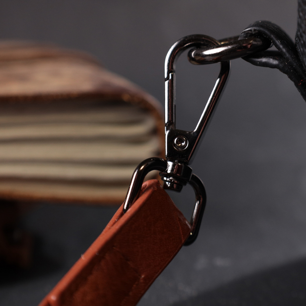 Сумка Vintage Жіноча у вінтажному стилі з натуральної шкіри Чорна (22349) - зображення 11