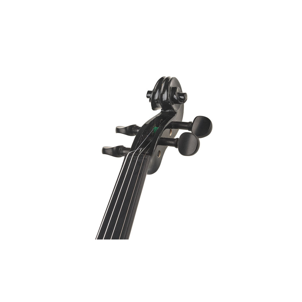 Скрипка Stentor Harlequin Electric Violin Outfit 4/4 Black (1515ABK) - зображення 6