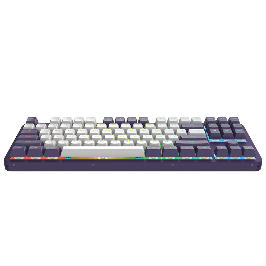 Клавіатура Dark Project ALU87 ABS RGB Mech G3MS Sapphire USB Violet (DPKB_VIOLET_87_ANSI_UA) - зображення 6