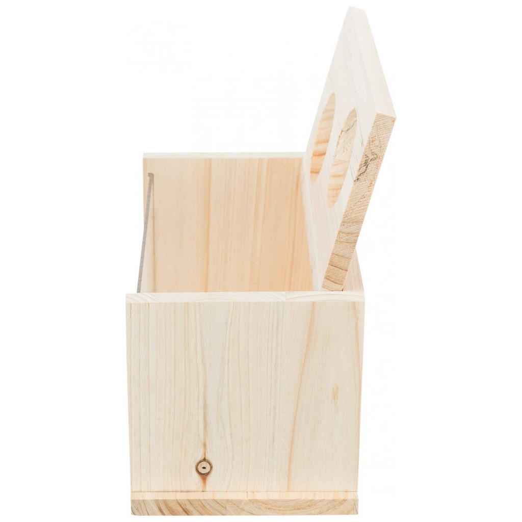 Іграшка для гризунів Trixie Ванна дерев'яна 22х12х12 см (4011905630045) - изображение 4