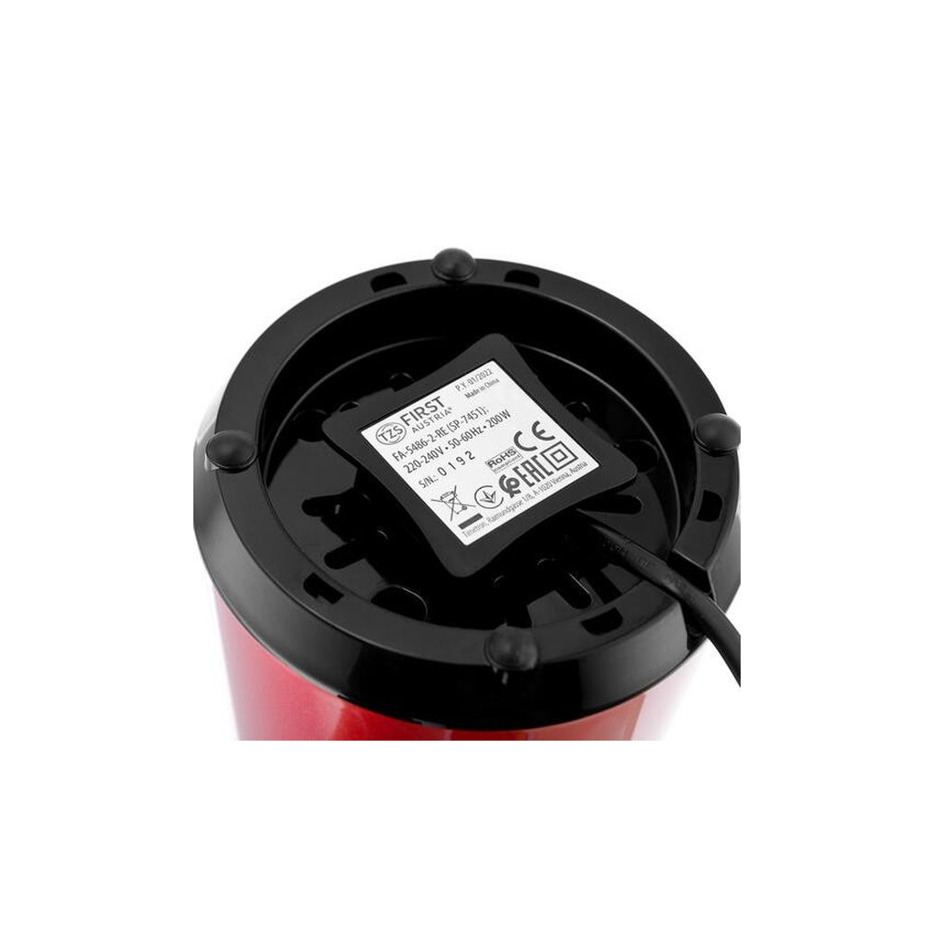 Кавомолка First FA-5486-2-RE - зображення 5