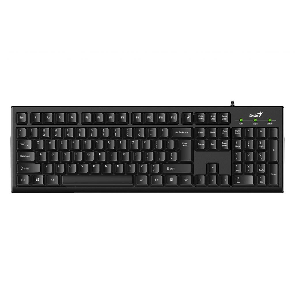 Клавіатура Genius Smart KB-100 USB Black UKR (31300005410) - зображення 1