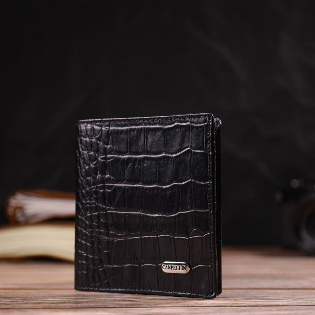 Портмоне Canpellini Чорне (21738) - зображення 8