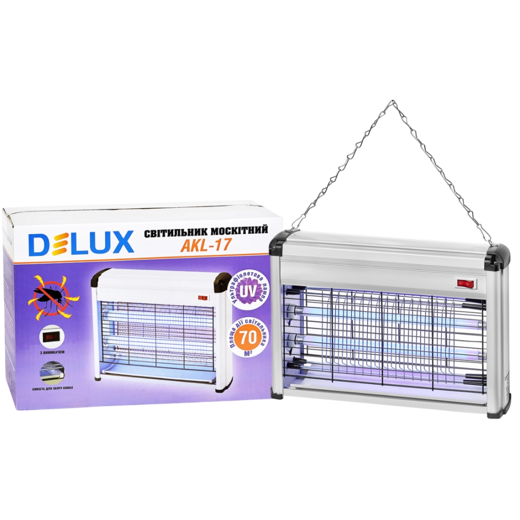 Світильник Delux Знищувач комах AKL-17 (90011592) - зображення 3