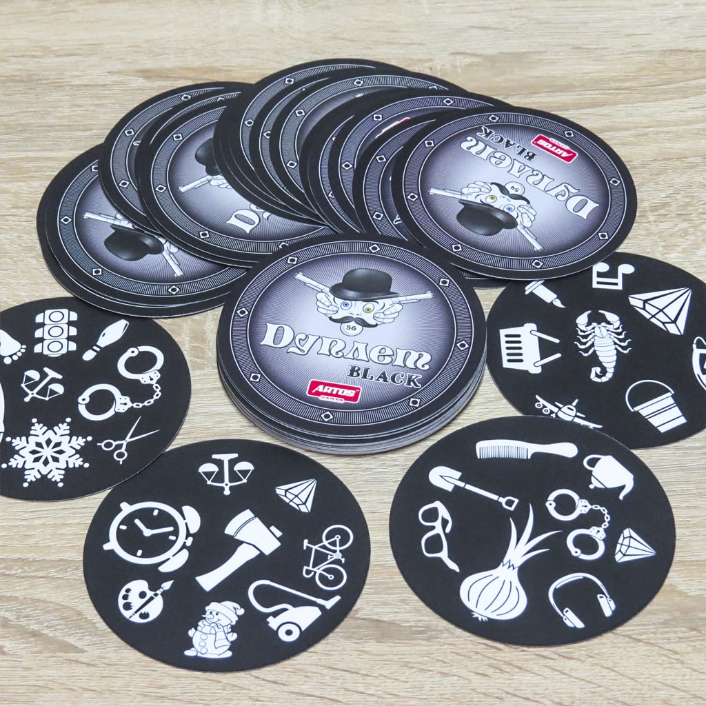 Настільна гра Artos Дуплет Black (62112) - зображення 4