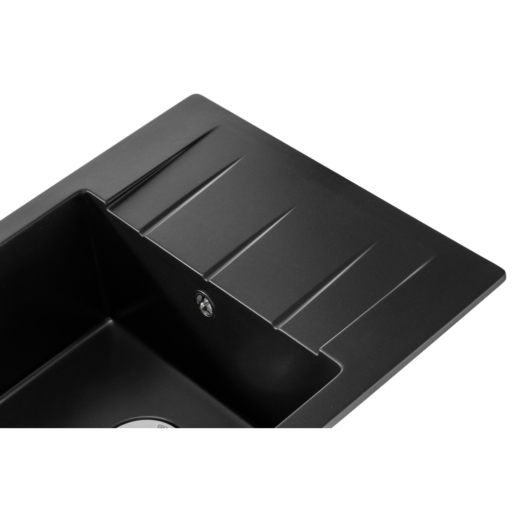 Мийка кухонна GRANADO MADRID black shine (gr1601) - зображення 3