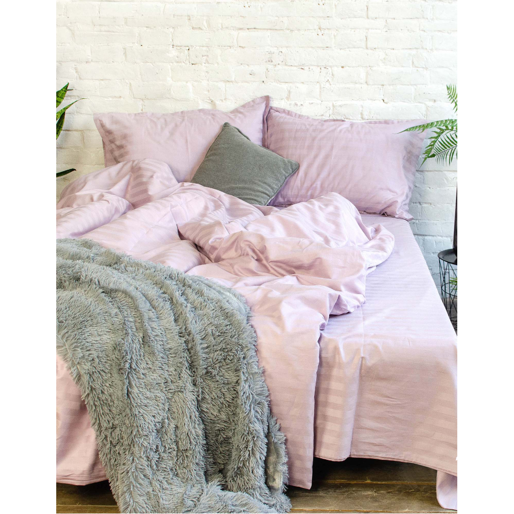 Постільна білизна Tiare 71 Сатин Страйп Кольоровий євро (71_Stripe_ev) - зображення 1