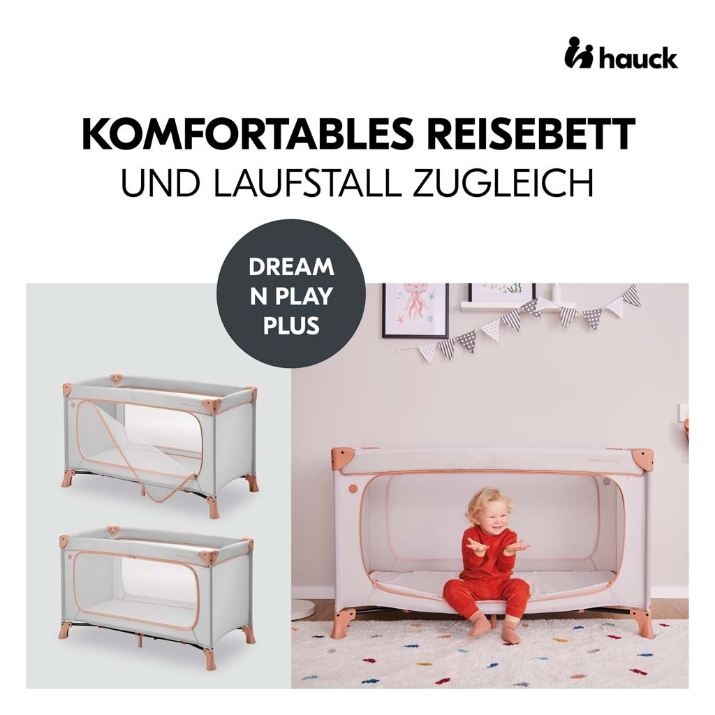 Дитячий манеж Hauck Dream N Play Plus Dusty Cork (60100-6) - зображення 9