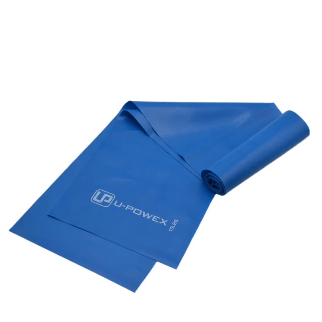 Еспандер U-Powex для фітнесу та реабілітації Fitness band 0.4мм 6.8 кг Blue (UP_1007_Blue) - зображення 5