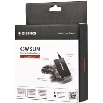 Блок живлення до ноутбуку Xilence Универсальный 65W Slim (XP-LP65.B.R3.SLIM) - зображення 4