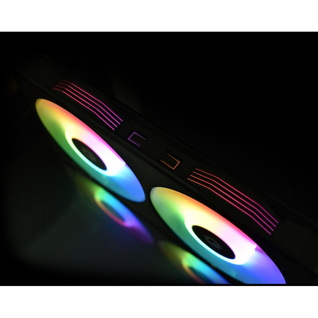 Кулер до корпусу ID-Cooling ICEFAN 240 ARGB - зображення 5